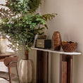 Cozy Marble White Console