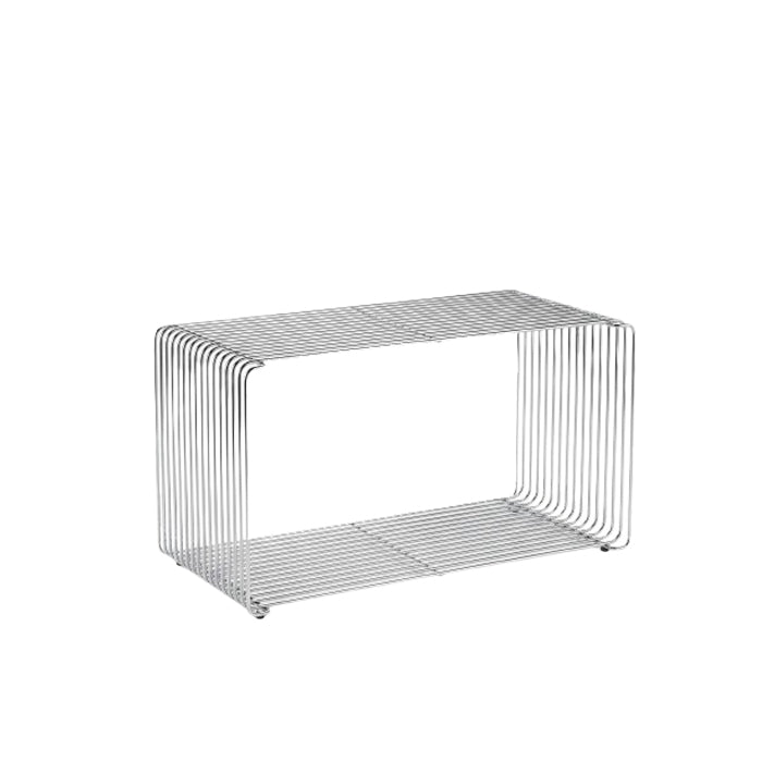 ספסל לופ סילבר 70x35x36