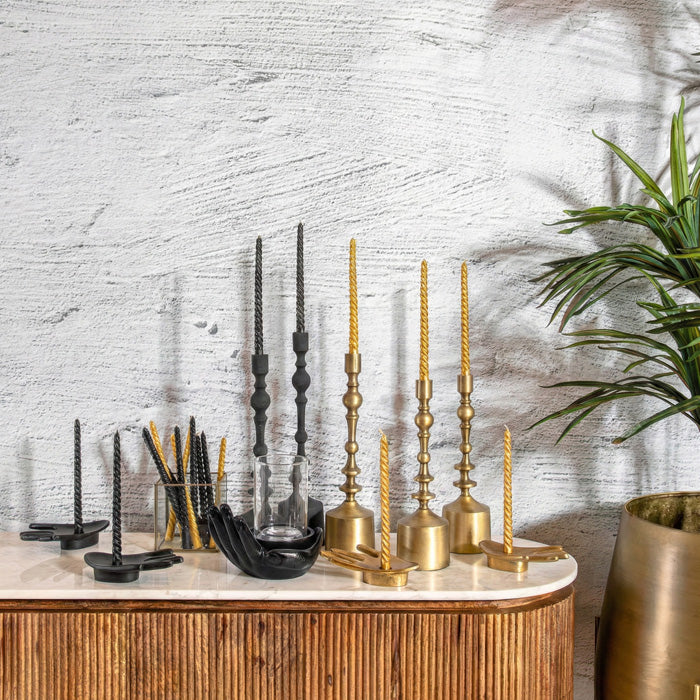 פמוט הנדס זכוכית בלאק