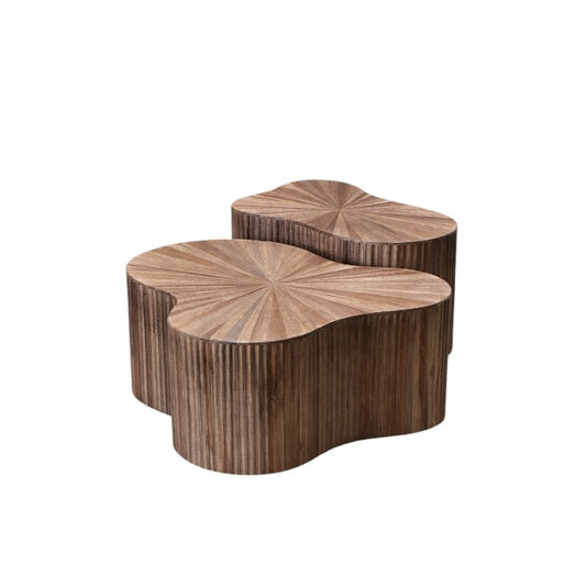 סט שולחנות ליאו וולנאט