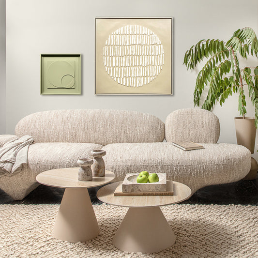 ספה אינגריד אייבורי