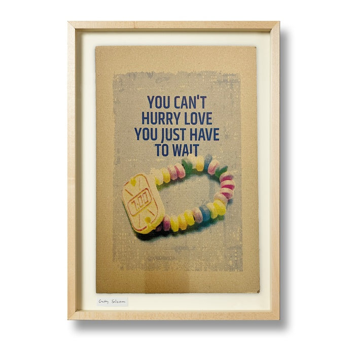 CAN'T HURRY LOVE - גבי זלצמן