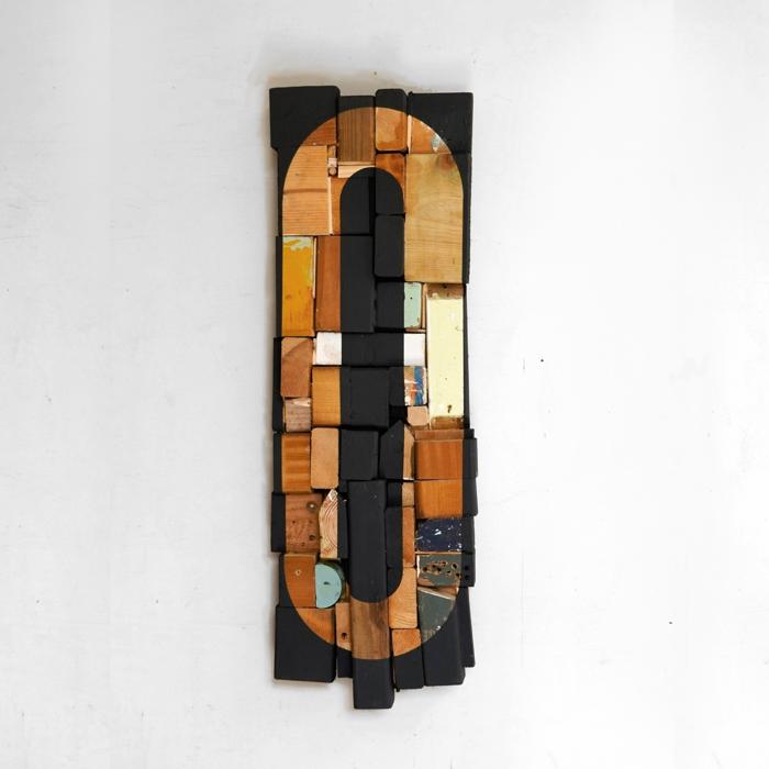 תמונה אובלי נגטיב שחורה בינונית - שי פרי