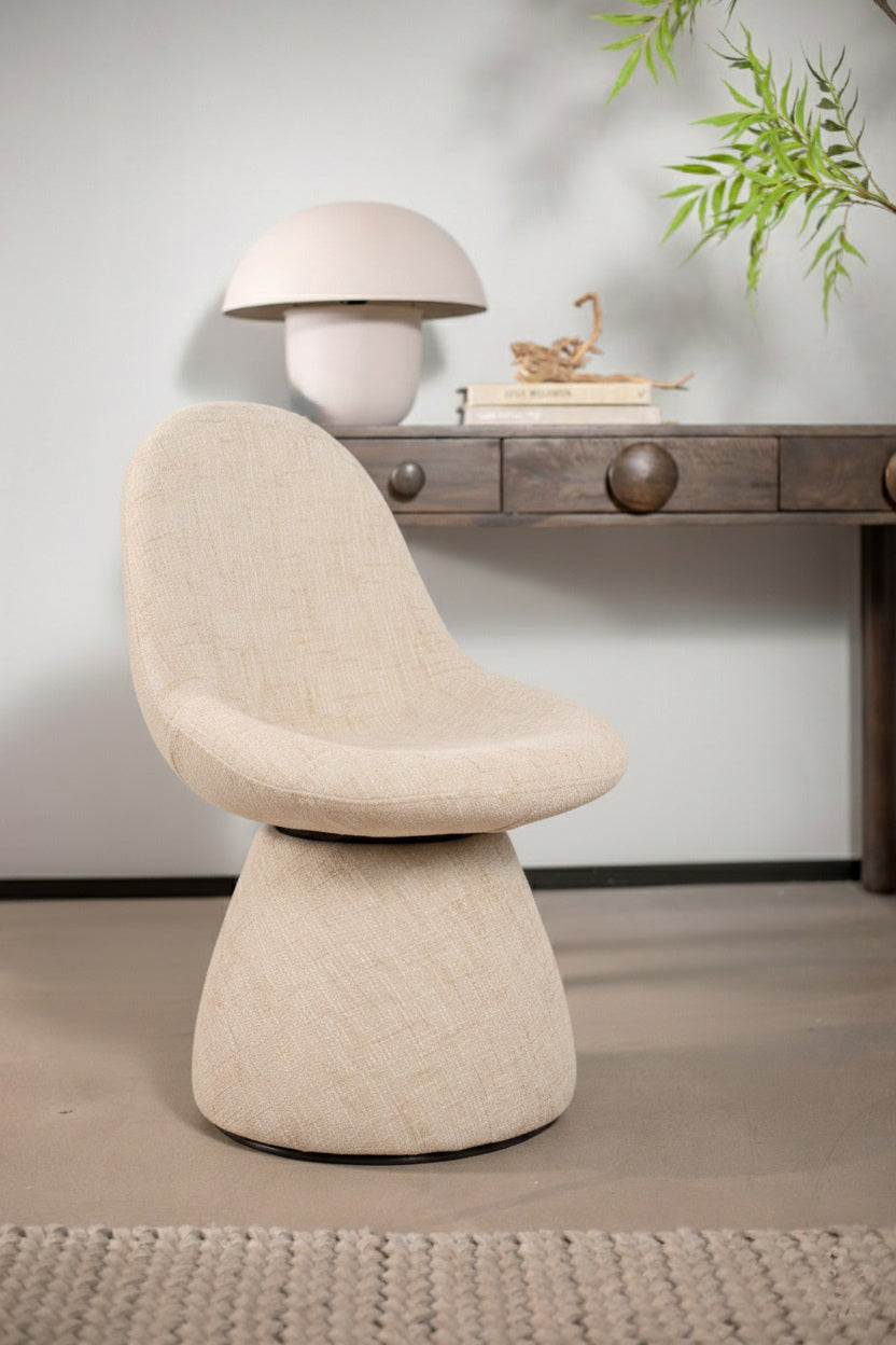 כיסא נורה אייבורי