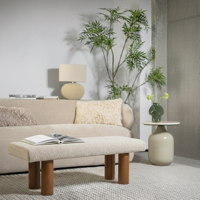 ספסל לינה אייבורי