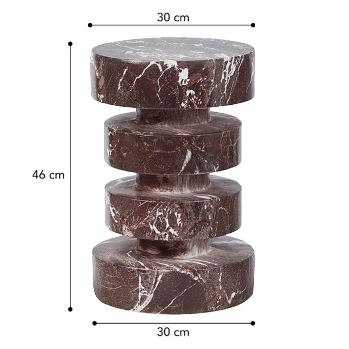 שולחן צד אלמנטו רד