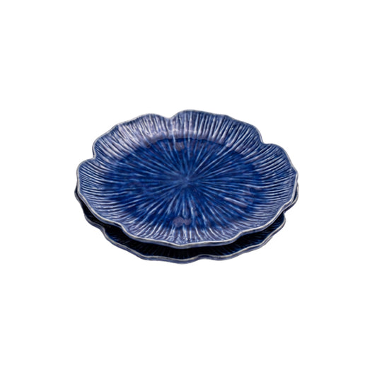 Serving Plate Genesis Blue - Pair