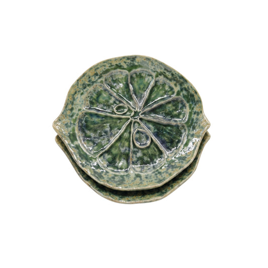 Genesis Green Serving Platter - Pair