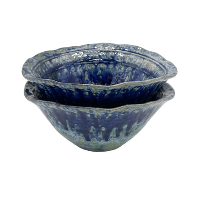 Serving Bowl Genesis Blue - Pair