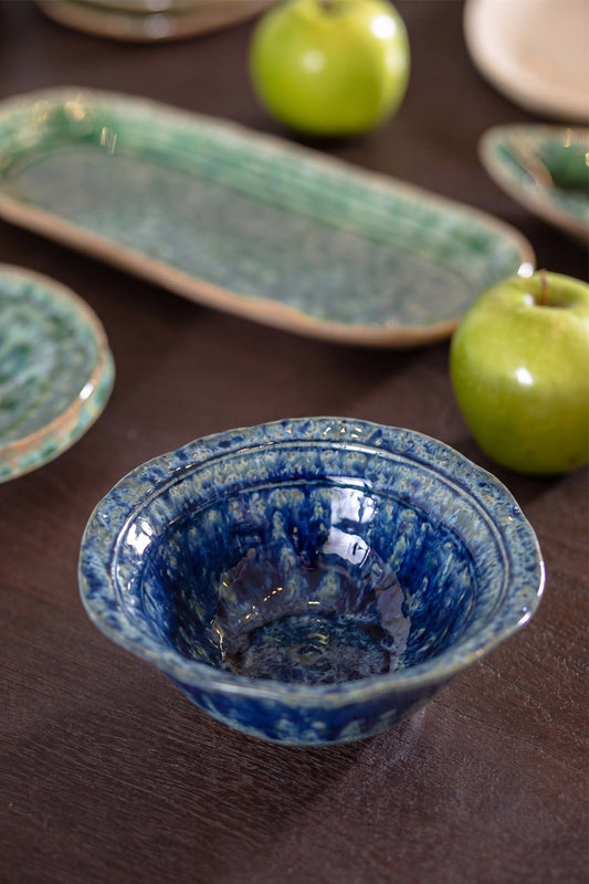 Serving Bowl Genesis Blue - Pair