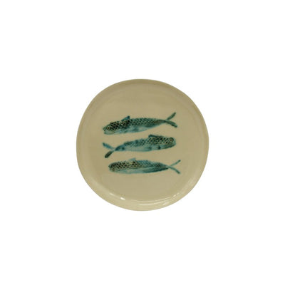 Genesis Fish Plate Green 29 cm - Pair