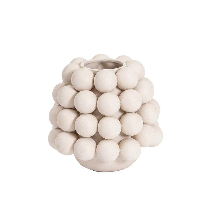 Vase Atelier Bubbles White M