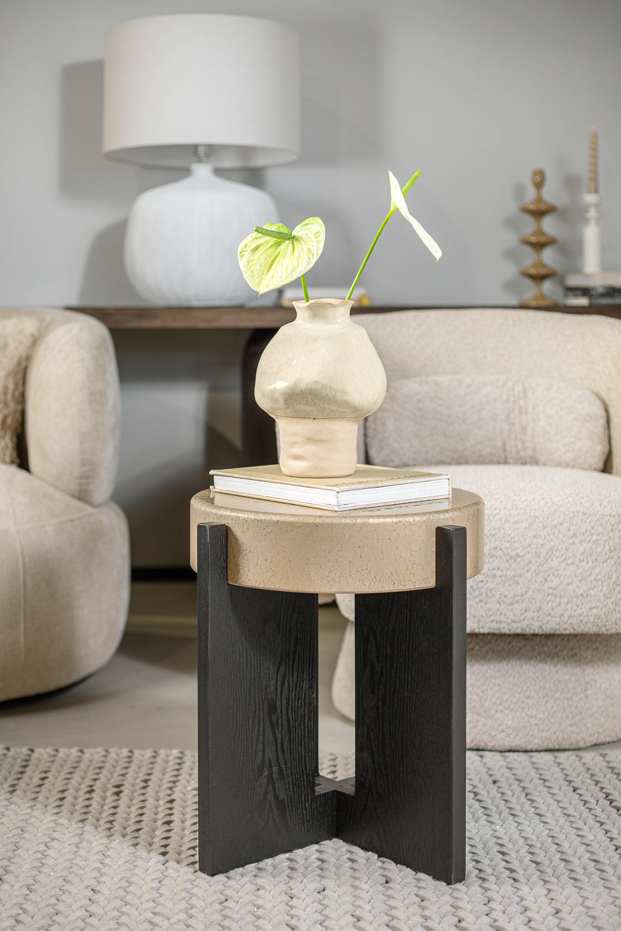 מנורה אדיסון שיק ווייט L