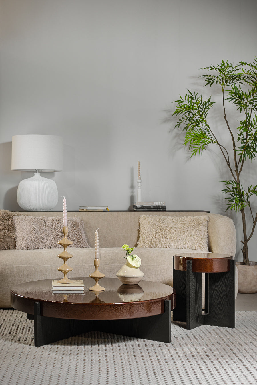 מנורה אדיסון שיק ווייט L