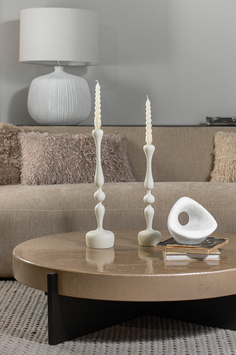 מנורה אדיסון שיק ווייט L