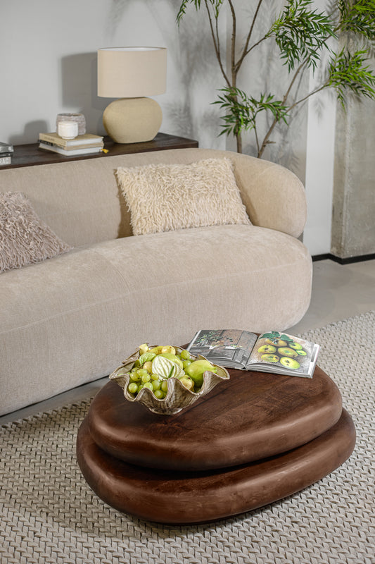 שולחן פרימיטיב דאבל וולנאט