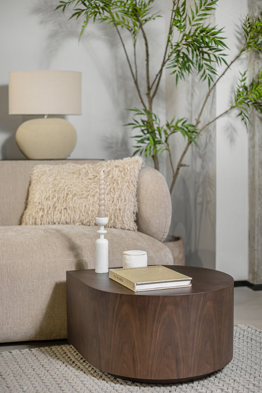 שולחן טיפה לומינה וולנאט