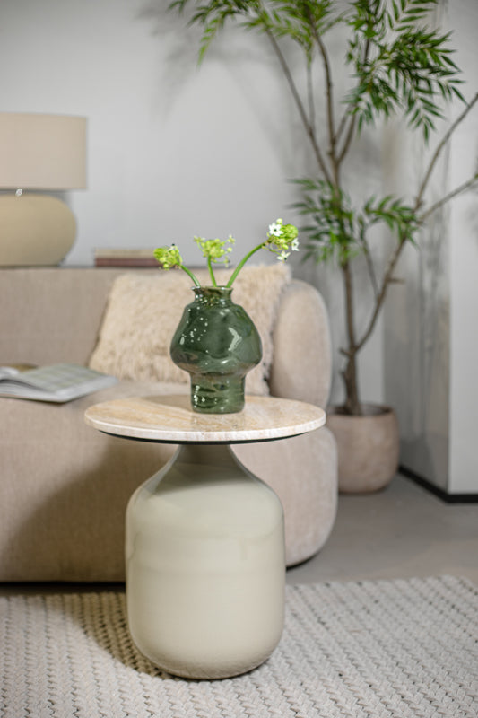 שולחן אייקון מארבל טופ רינג גרין