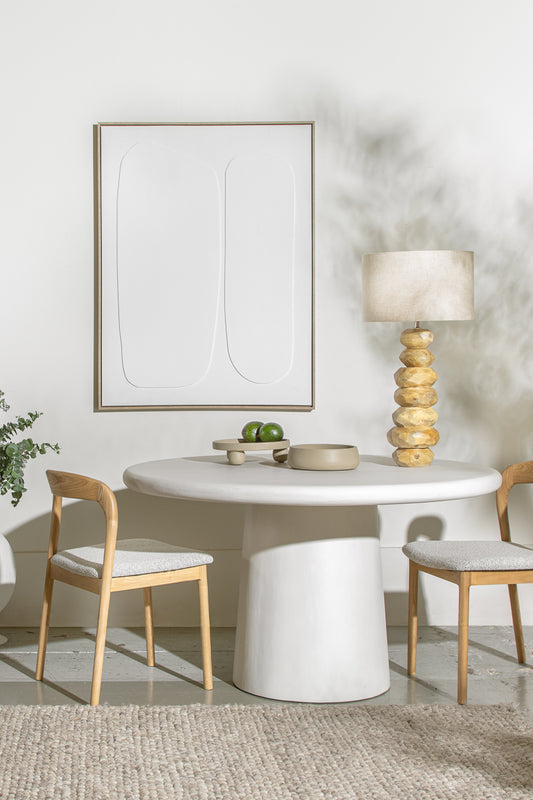 שולחן אוכל ספייס אייבורי