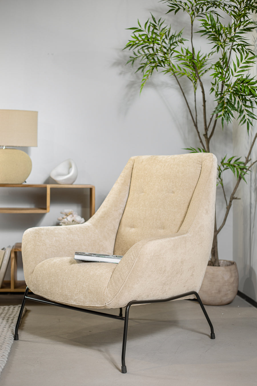 כורסה ספייס אייבורי