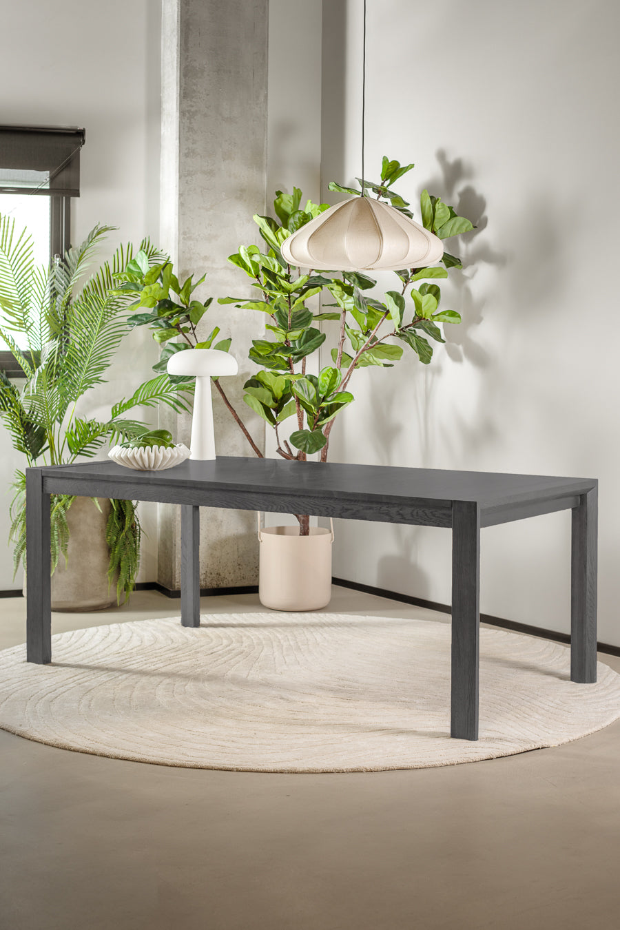 שולחן מרטינה נפתח בלאק S