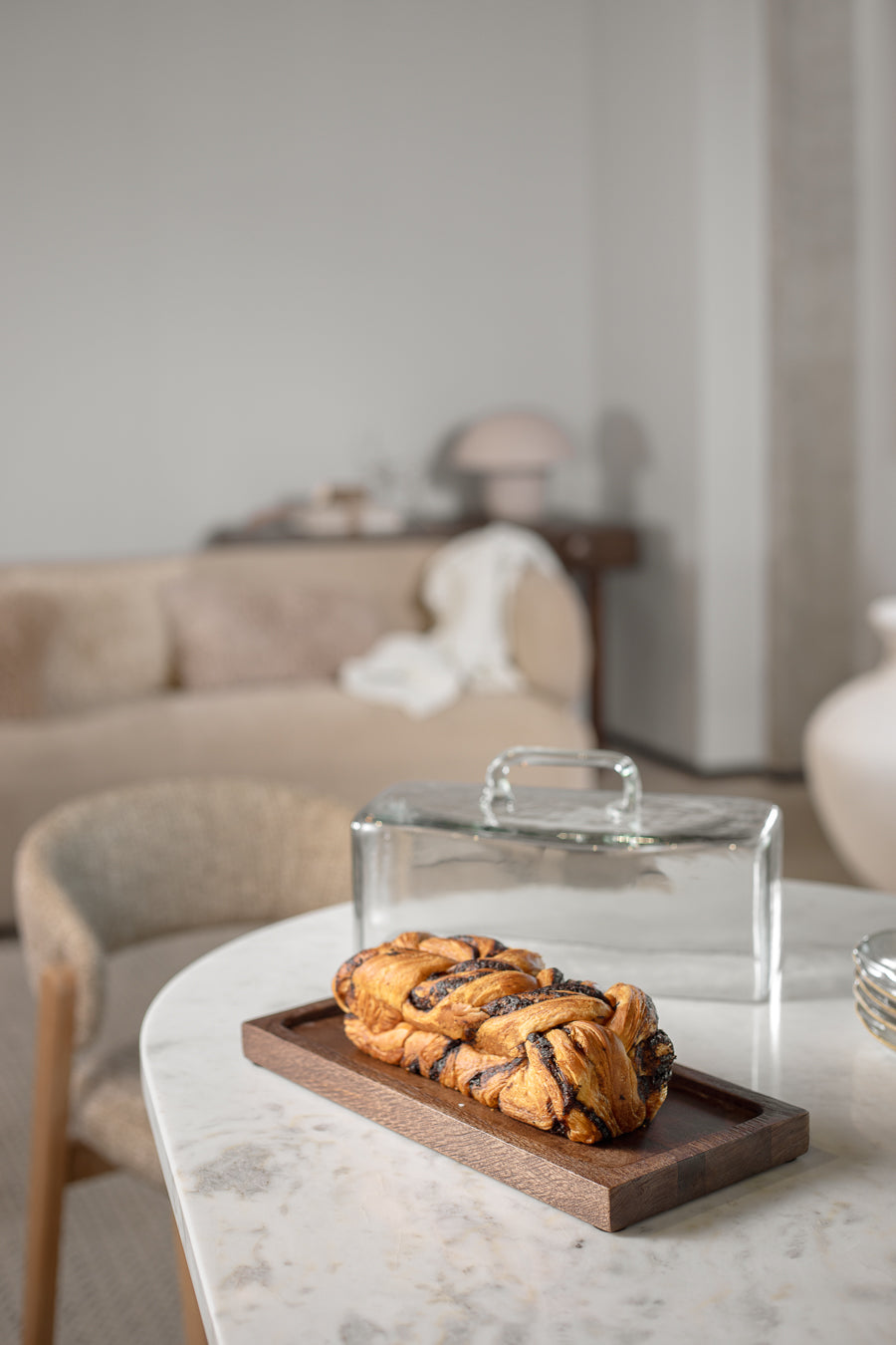 מגש אינגליש קייק אורגניק עץ