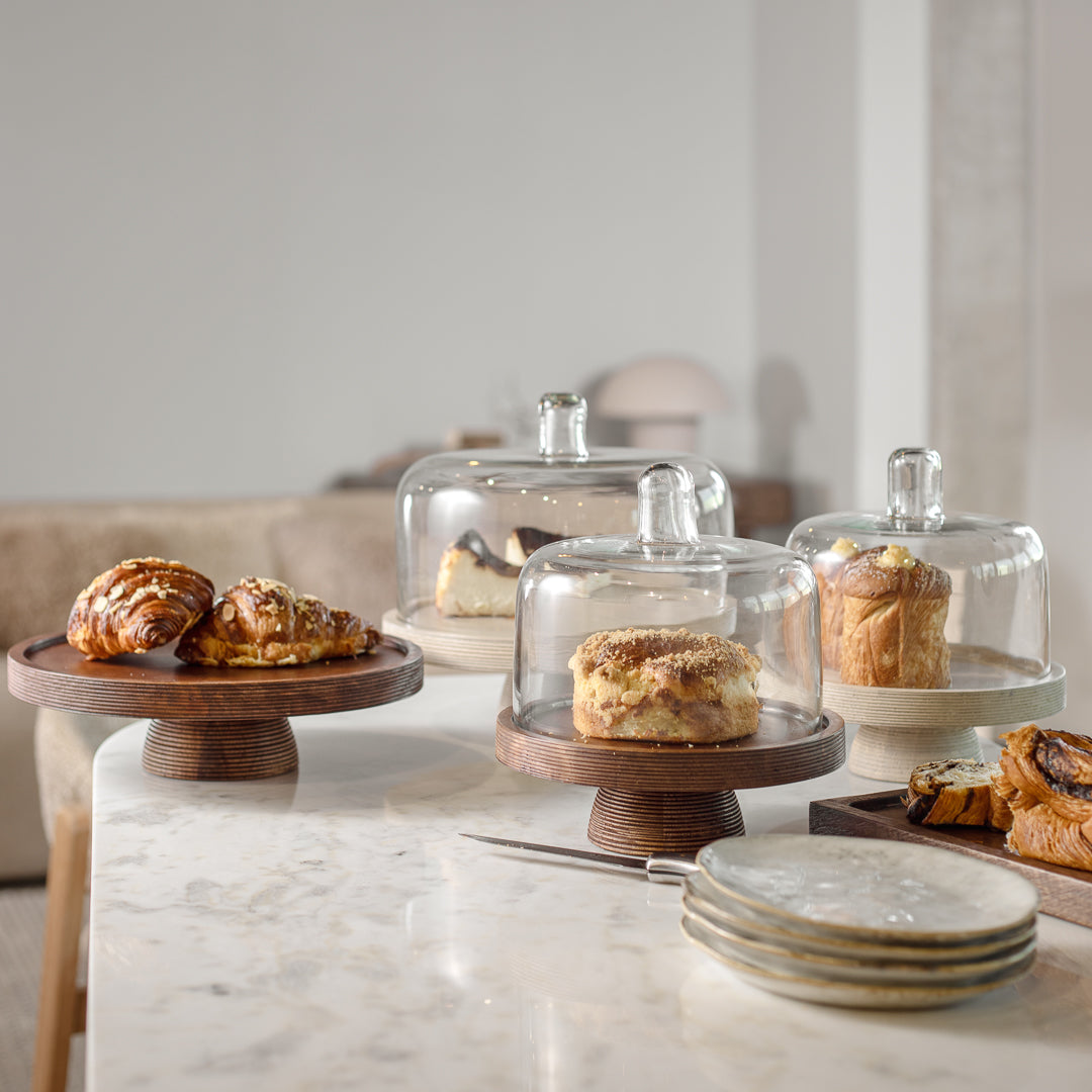 מגש על רגל ודום אורגניק עץ