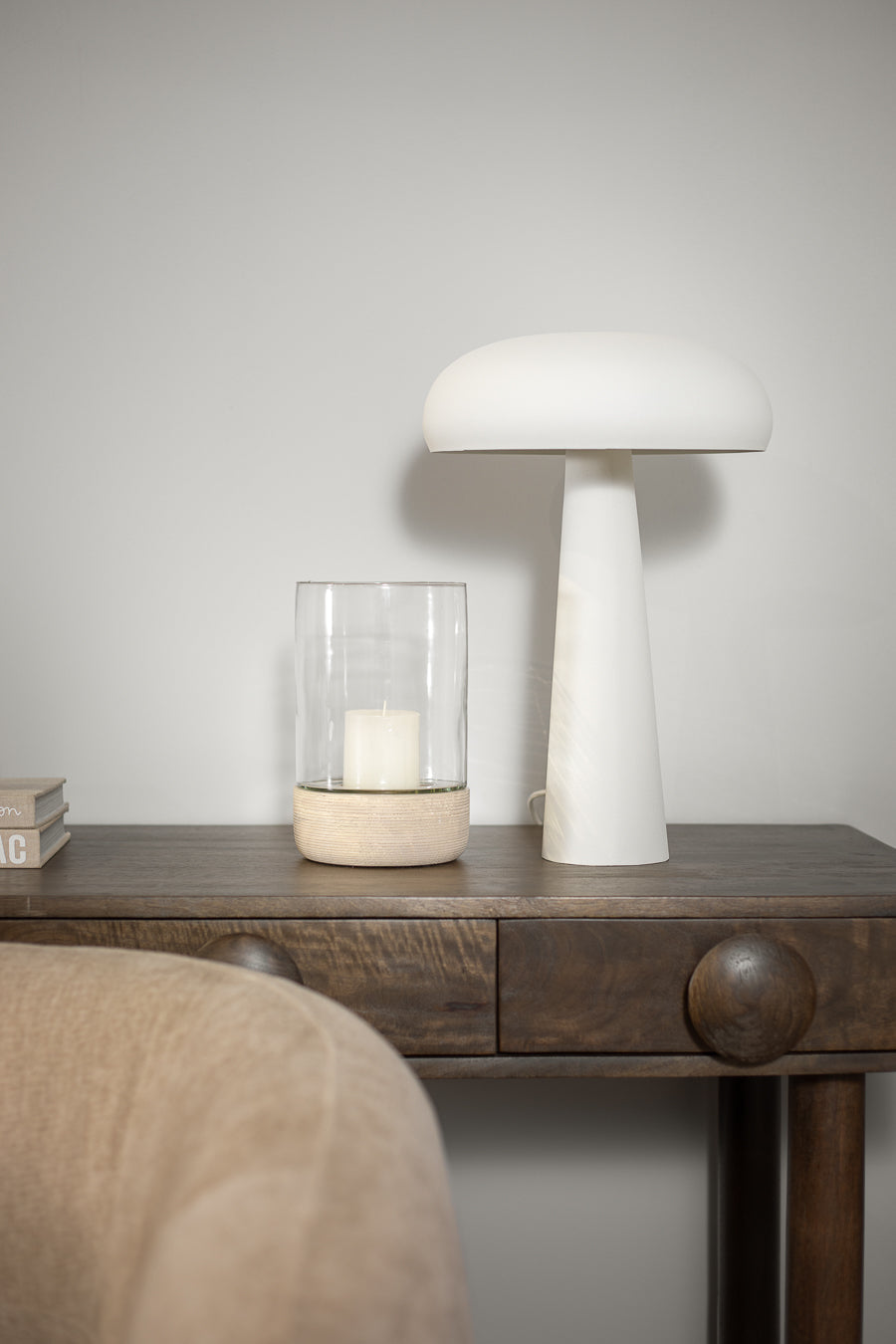 פמוט הוריקן אורגניק עץ