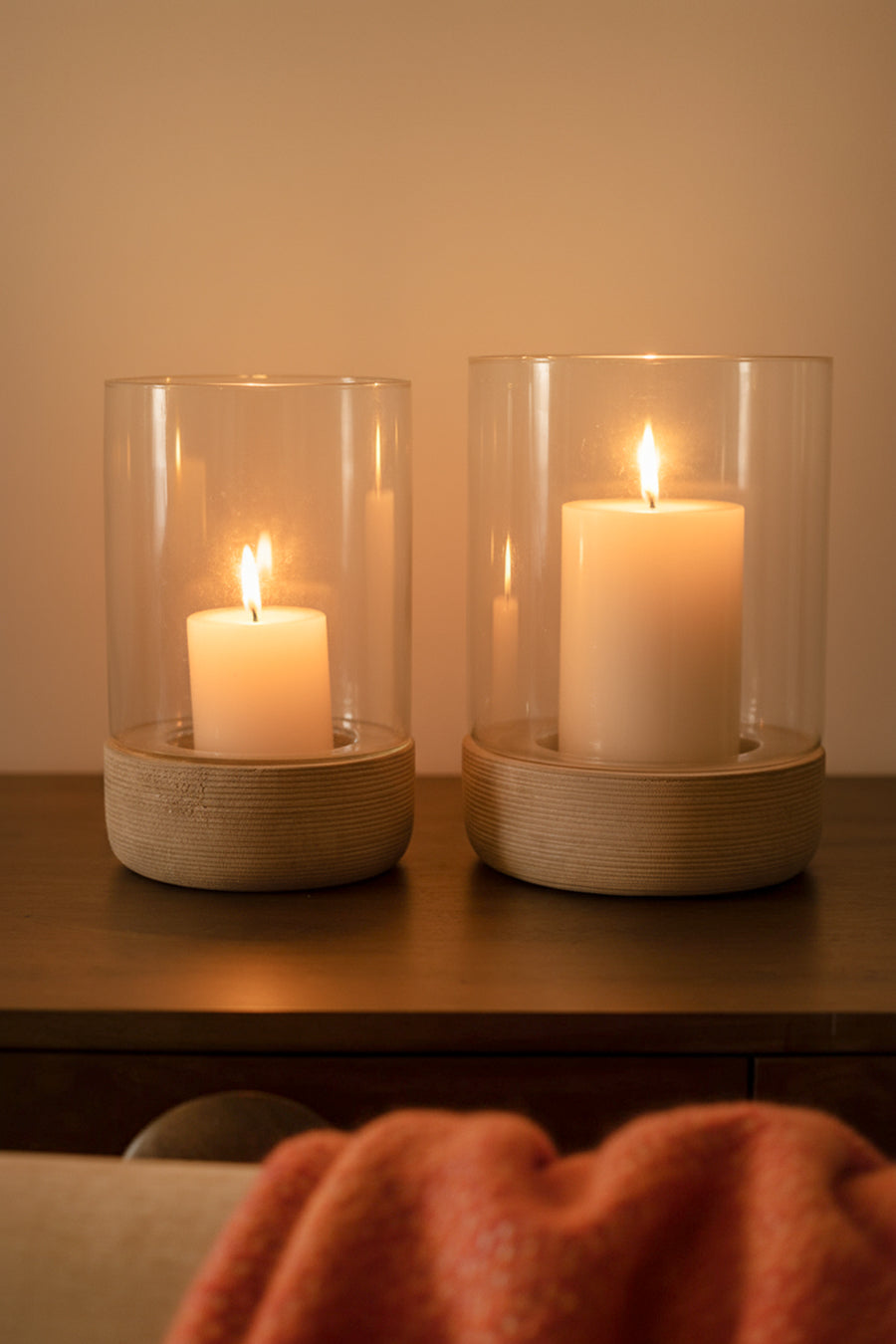 פמוט הוריקן אורגניק עץ