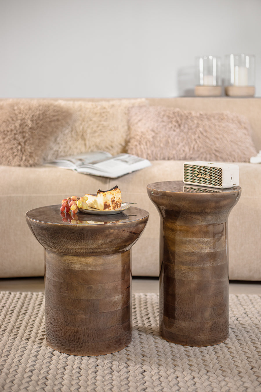 שולחן קוסמוס ווד שייני