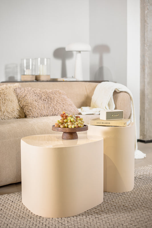 שולחן אורגניק אייבורי