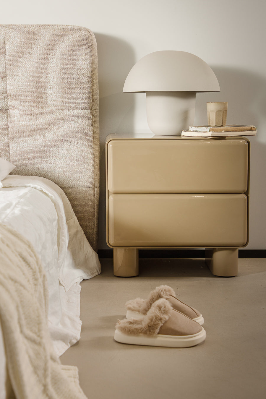 מנורת שולחן מאשרום מט סנד