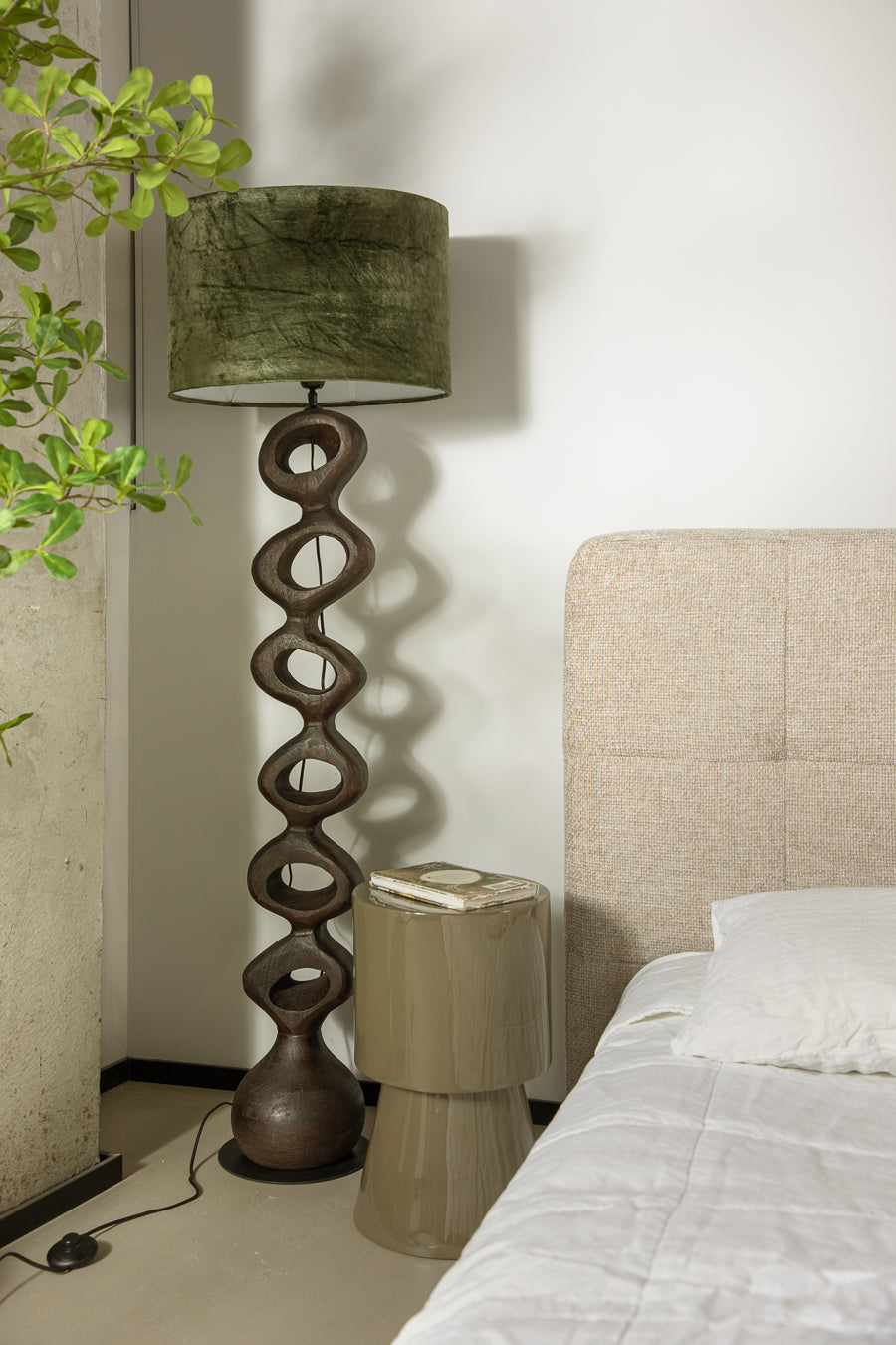 מנורה לוסט ריצפה עיגולים גרין