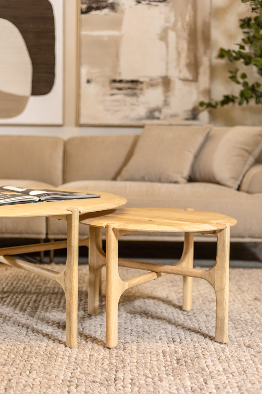 שולחן אוליבר נטוראל