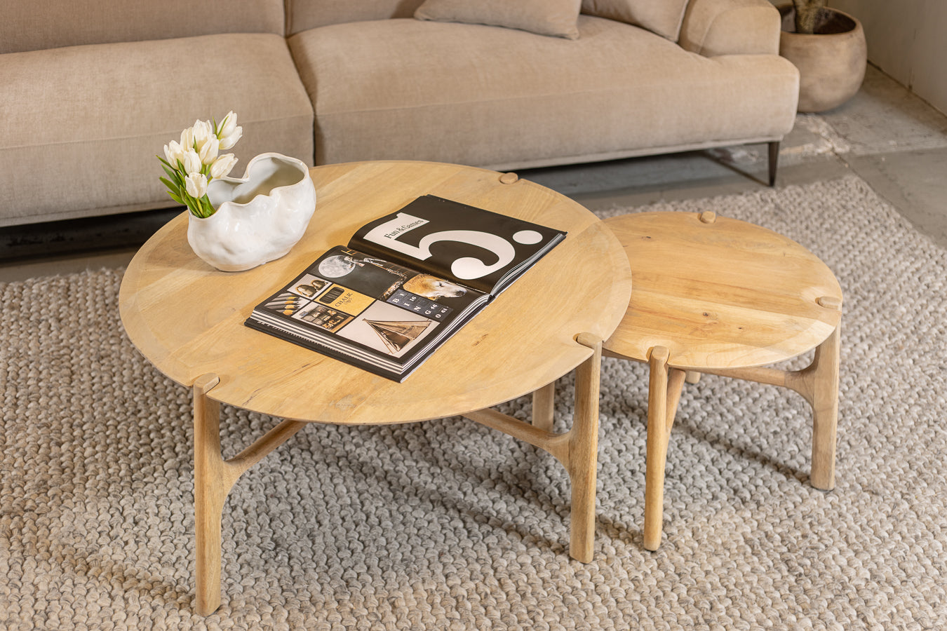 שולחן אוליבר נטוראל