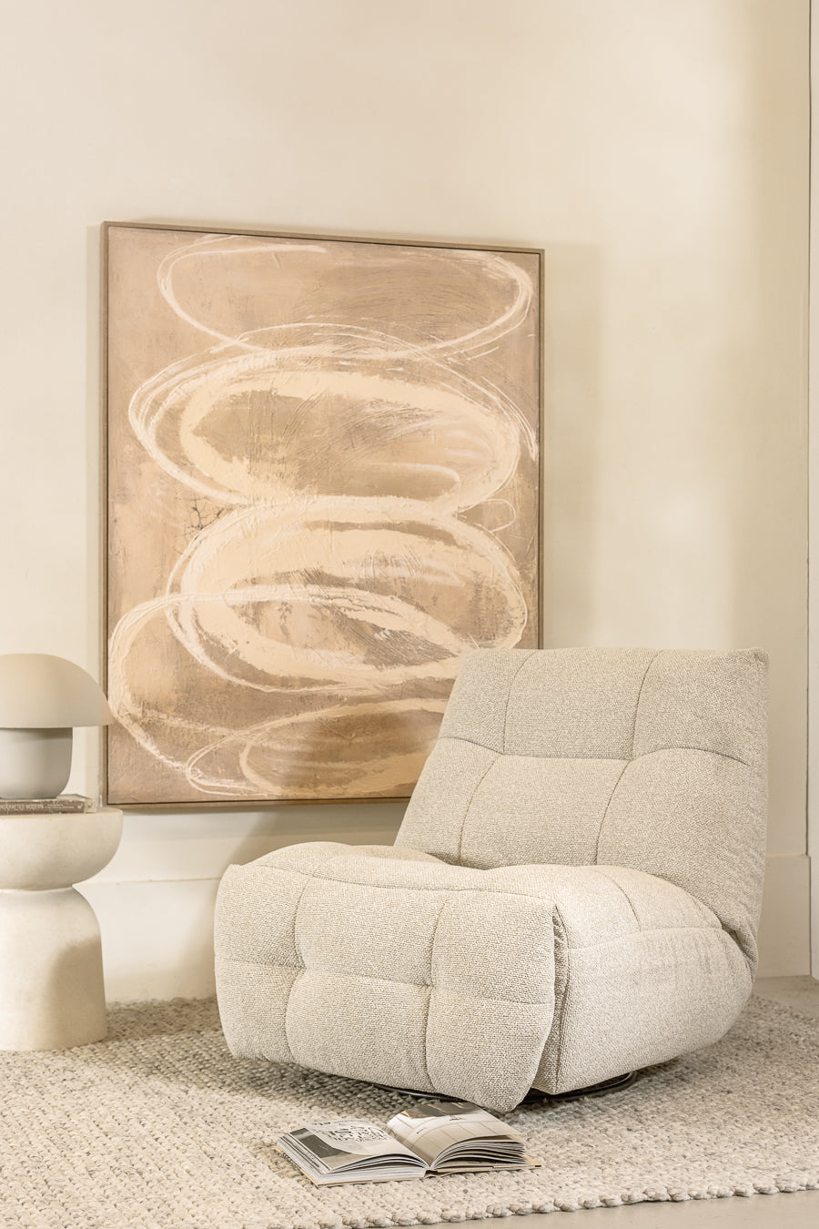 כורסה באנקר ווייט