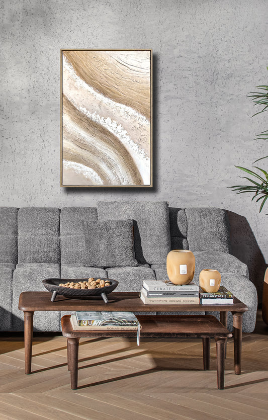 שולחן סלון לונה בראון M