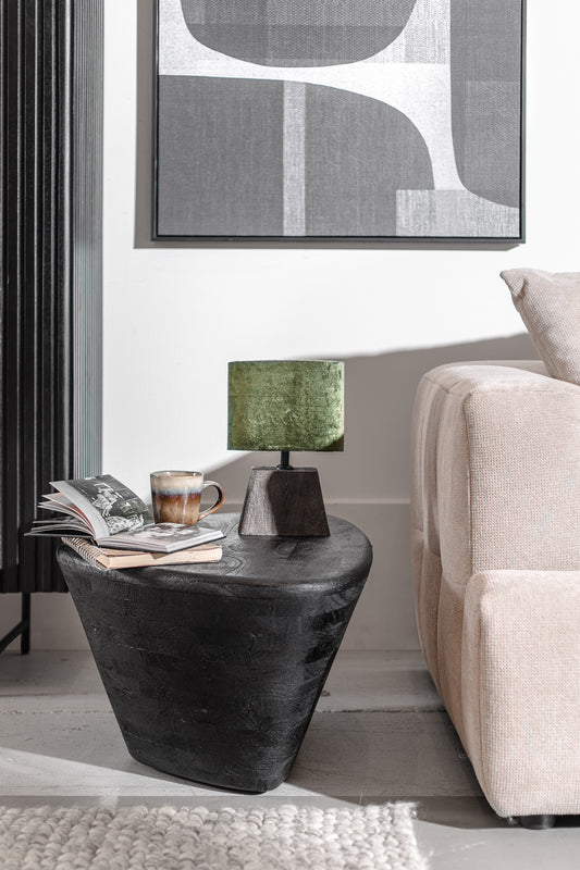 מנורה לוסט ראונד מיני סטרייפס גרין