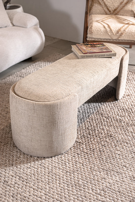 ספסל נורה אייבורי