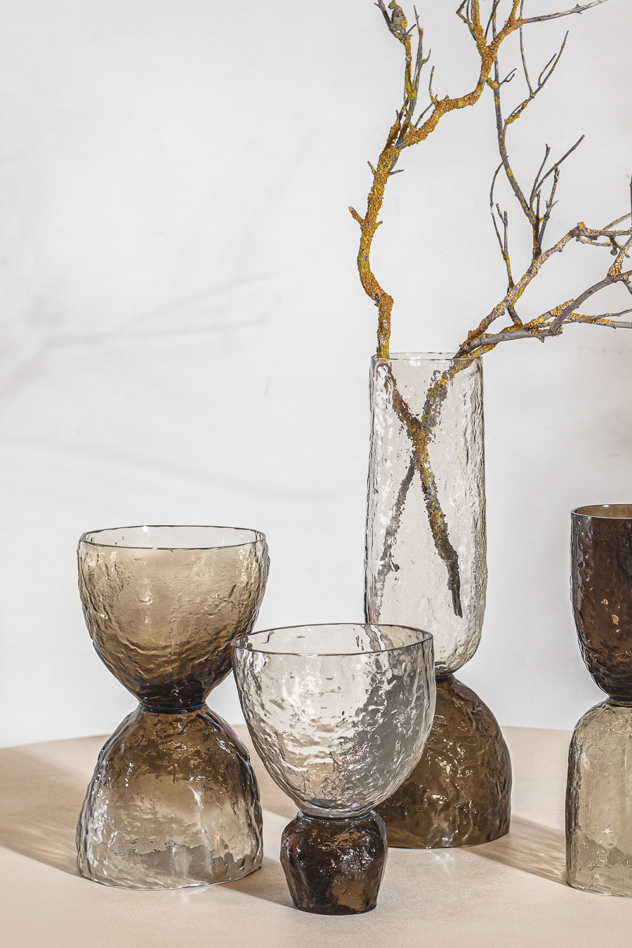 ואזה זכוכית אואזיס  אמבר