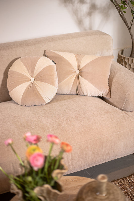 כרית ראונד בוגי בז'