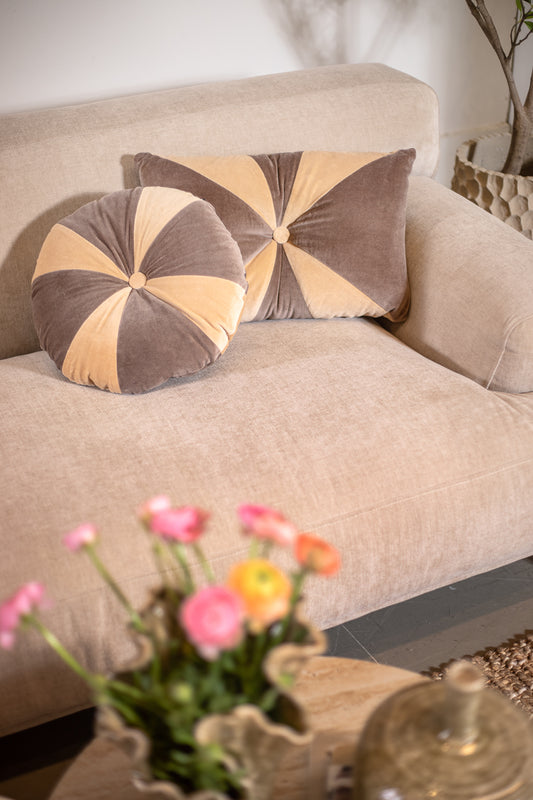 כרית ראונד בוגי בראון