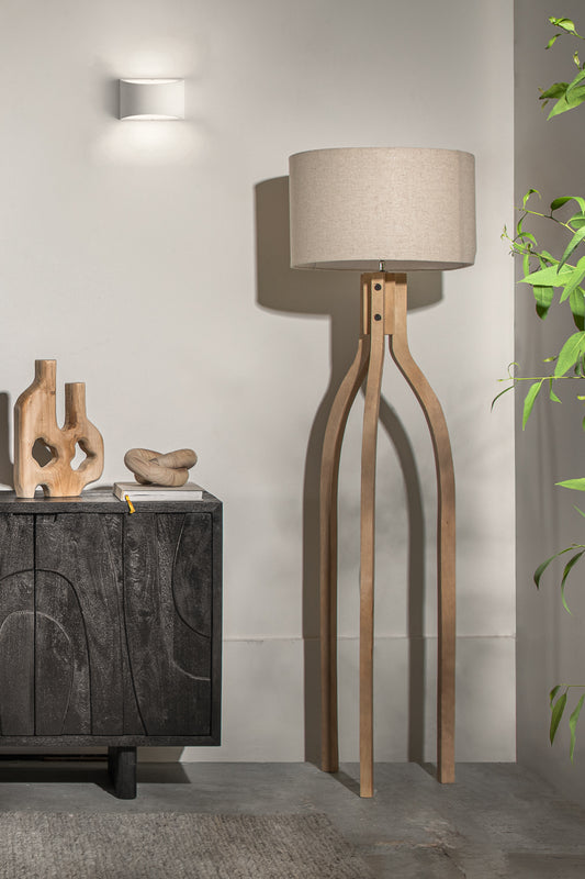 מנורה לוסט ספיידר נטוראל בז'