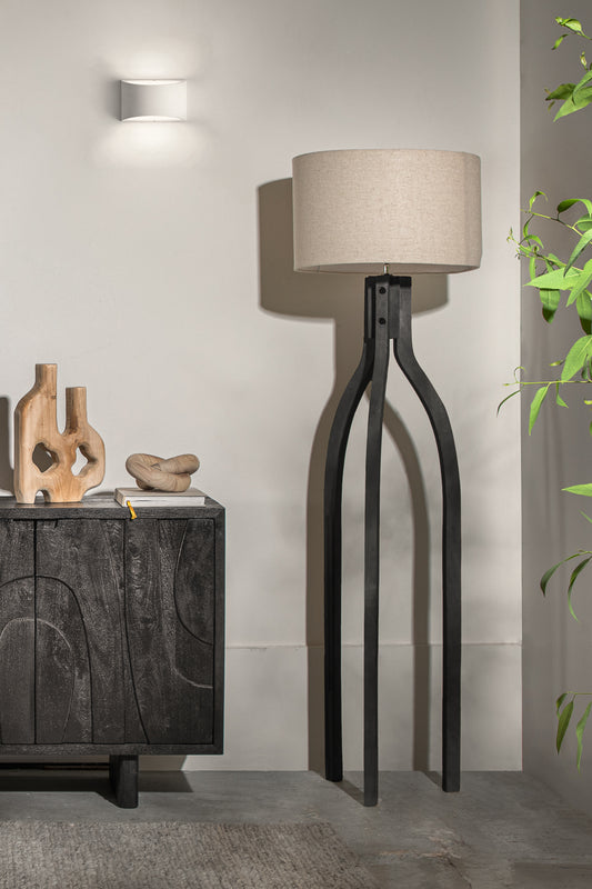 מנורה לוסט ספיידר בלאק בז'