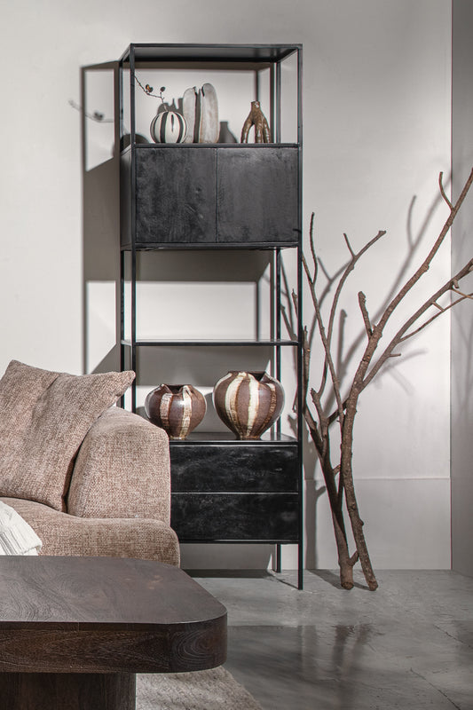 ארון ווד טריי בלאק