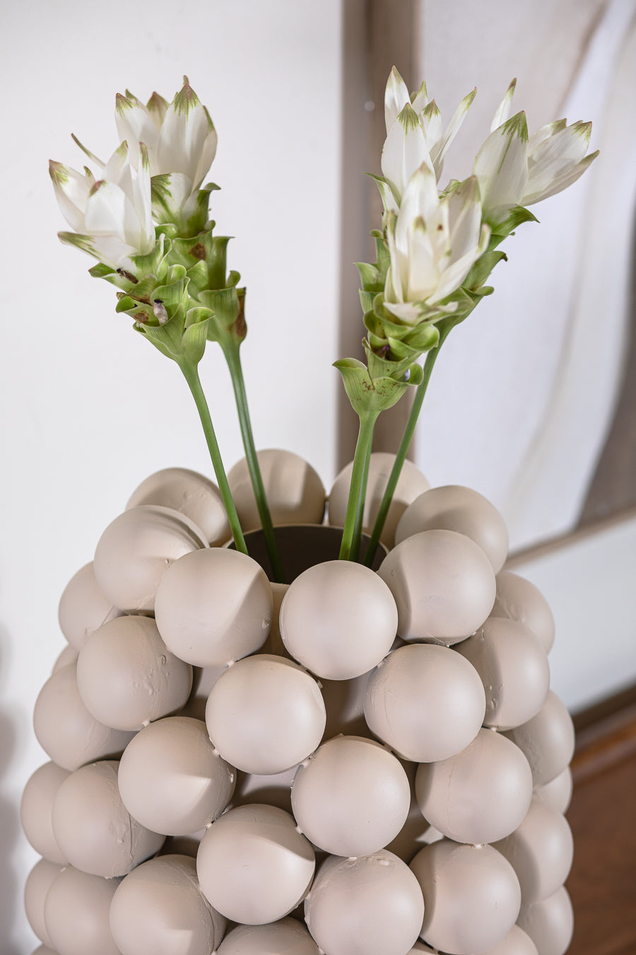 Vase Atelier Bubbles White L