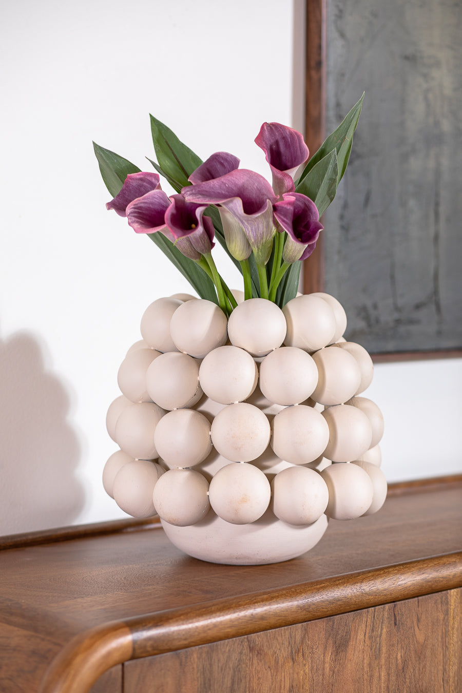 Vase Atelier Bubbles White M