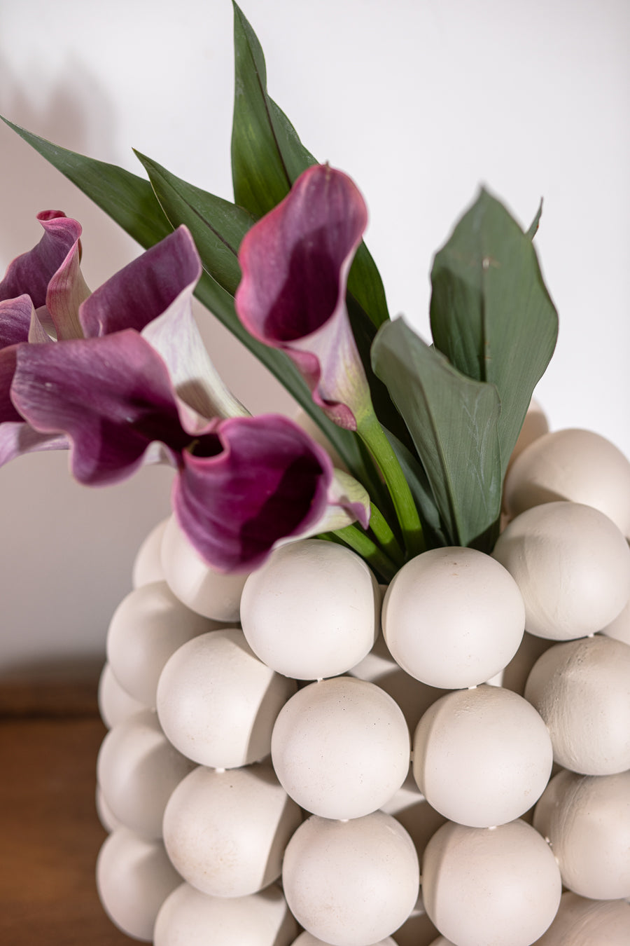 Vase Atelier Bubbles White M