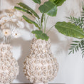 Vase Blooming White L