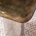 Kuzi Silver Green Table 40x40x50
